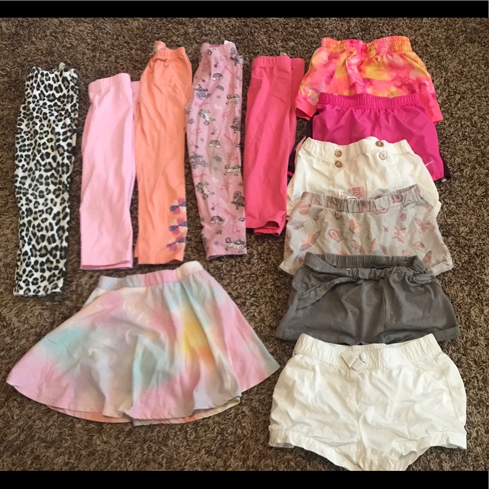 4t shorts and leggings!!
